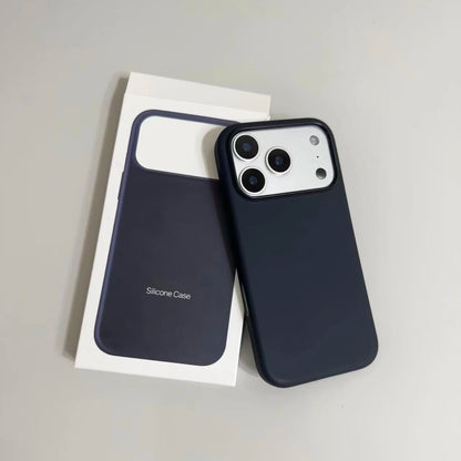Official with Animation AI Camera Control for IPhone 17 Pro Max Air Liquid Silicone Magnetic Case for Magsafe Wireless Charging