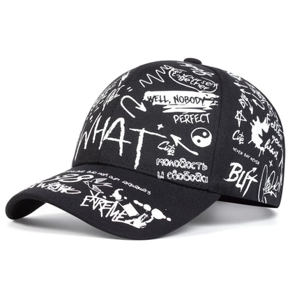 Unisex Letter Printing Snapback Baseball Caps Spring and Autumn Outdoor Adjustable Casual Hats Sunscreen Hat
