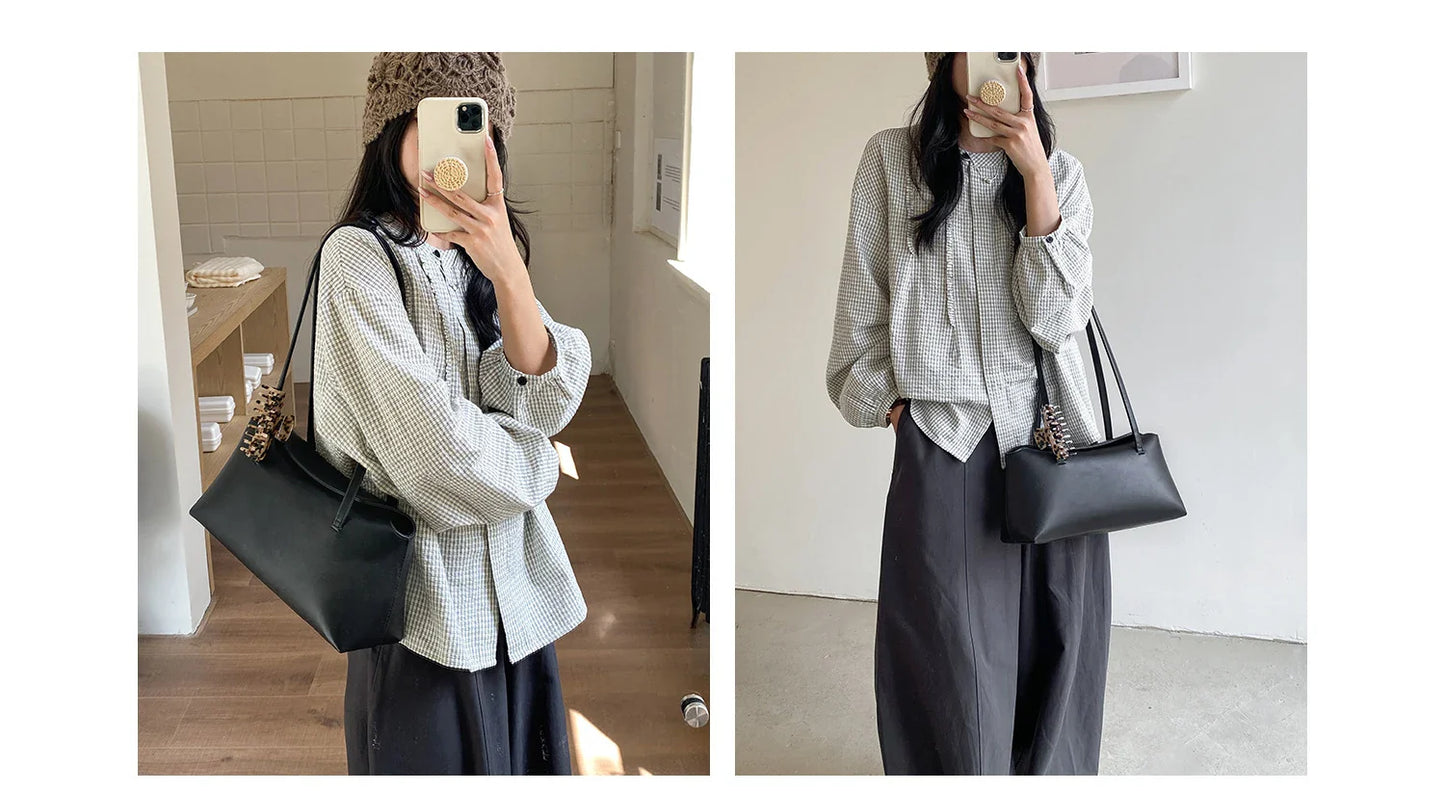 Casual High Quality Women Shoulder Bag Fashion Designer Bags for Women Handbags and Purses PU Leather Pillow Bag Shopper Tote
