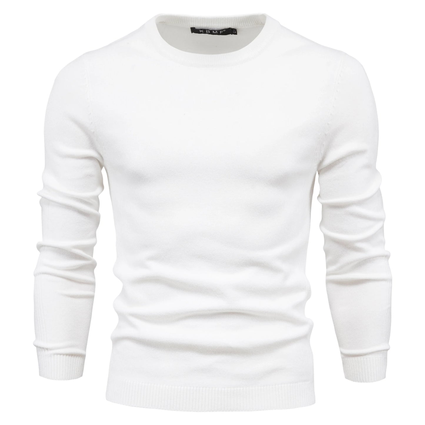 2021 New O-neck Pullover Men's Sweater Casual Solid Color Warm Sweater Men Winter Fashion Slim Mens Sweaters 11 Colors