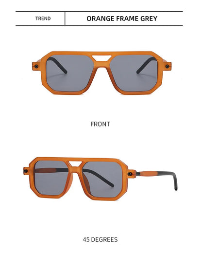 2022 Square Sunglasses For Men Fashion Glasses Luxury Retro Blue Light Blocking Shades Vasos Decorativos Oculos De Sol Masculino