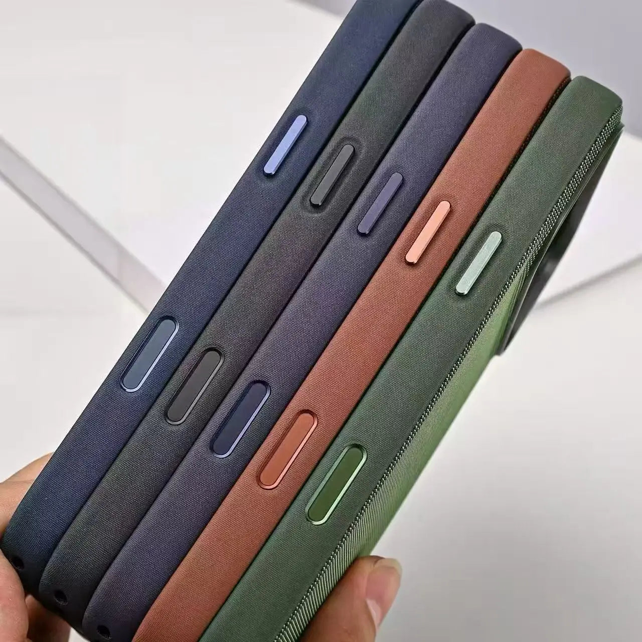 With Box TechWoven Magnetic Phone Case for IPhone 17 Pro Max 17Pro for Magsafe Phone Cover Case Camera Control