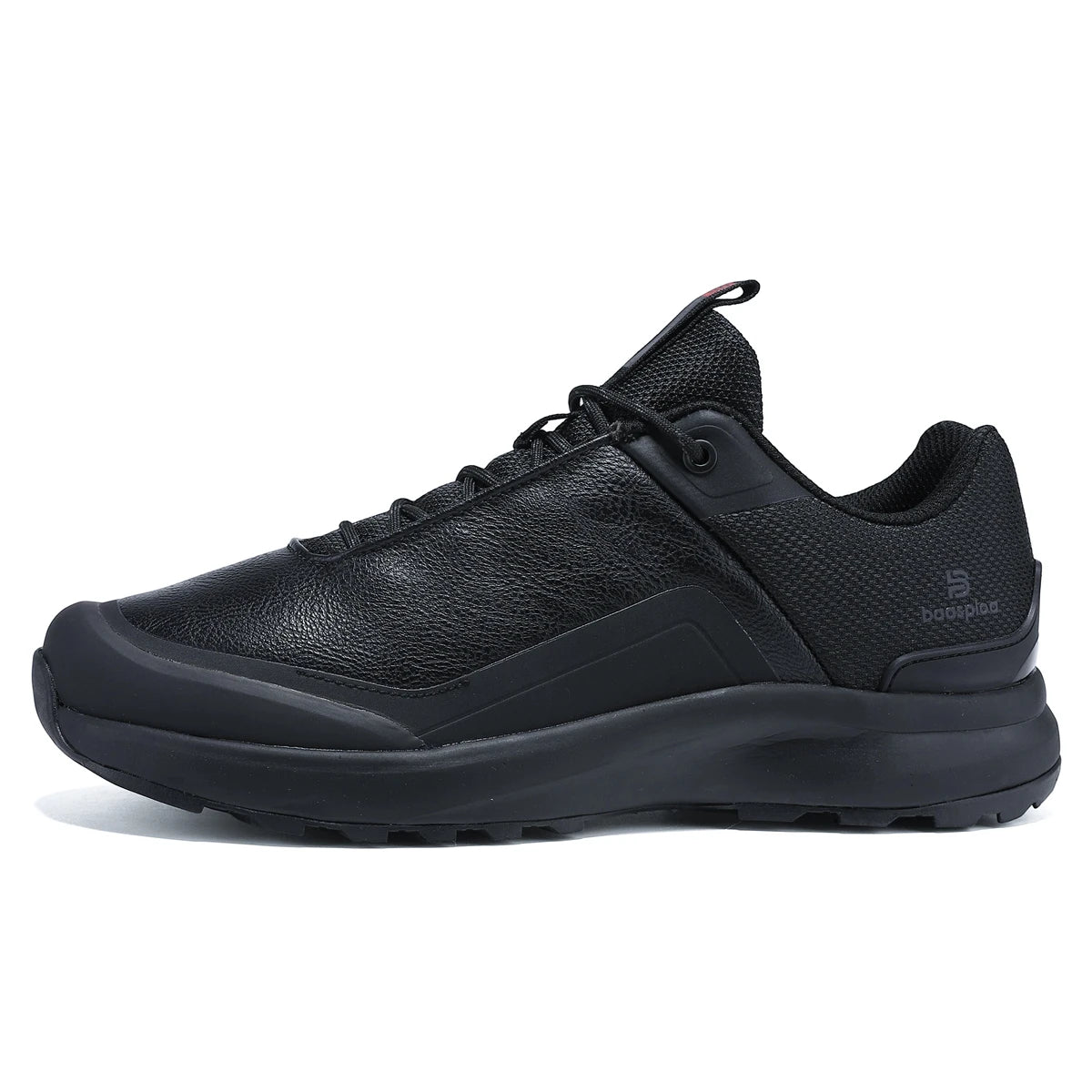 Men Hiking Sneakers Litchi Leather High Quality Male Trekking Climbing Sneakers Non-slip Luxury Designer Outdoor Shoe