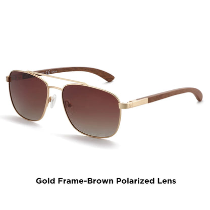 2026 Men's Wood Polarized Sunglasses Uv Protection Outdoor Travel Sunglasses