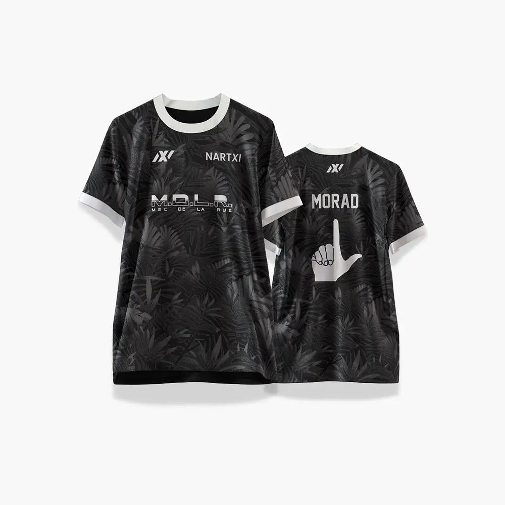 New Morad Hip-Hop Style Jersey MDLR Streetwear Outdoor Sports Soccer Training Uniform Men's Women's O-Neck Short Sleeve T-Shirt