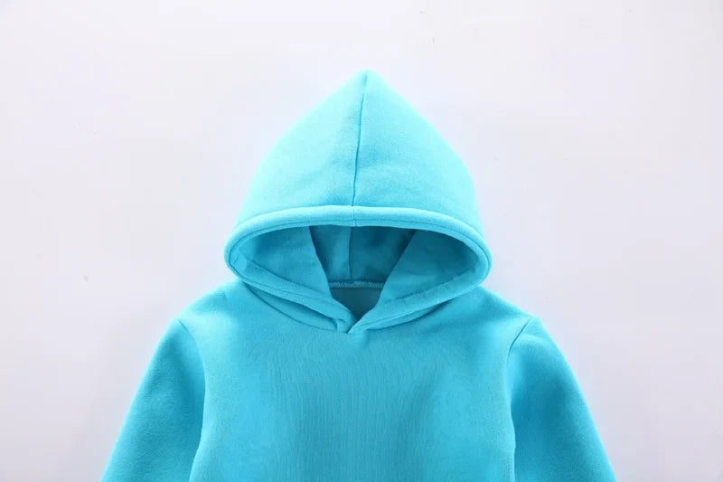 New Autumn Winter Fashion Baby Girls Clothes Children Boys Thicken Hoodies Pants 2Pcs/Set Toddler Sports Costume Kids Tracksuits