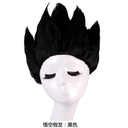 Kids Anime Z Son Goku Cosplay Costume Boy Carnival Party Suit Goku Sun Fancy Dress Vest Belt Wrister Children Halloween Dress Up