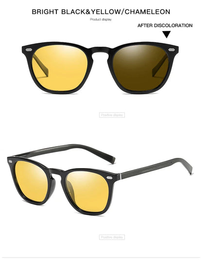 Aluminum Polarized Sunglasses Women Men Photochromic Sun Glasses UV400 High Quality Chameleon Driving Goggles Eyewear Gafas