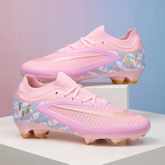 New Kid Match Boys Soccer Shoes Comfortable Outdoor Match Professional Football Boots Sneakers Non-Slip Sports Shoes Unisex