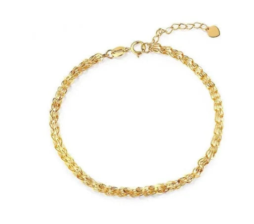 Bracelets "queue de phénix" en or 18 carats pour femme or jaune / or rose