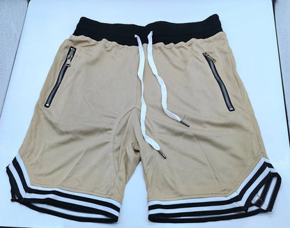 Mens Fire Red Shorts Casual Basketball Shorts Gym Fitness Short Joggers Shorts Workout Bodybuilding Breathable Board Shorts Male