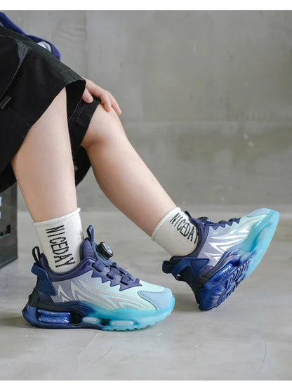 Four Season Children Casual Shoes For Boys School Walking Outdoort Sport Basketball Sneakers Non-slip Size 29-39
