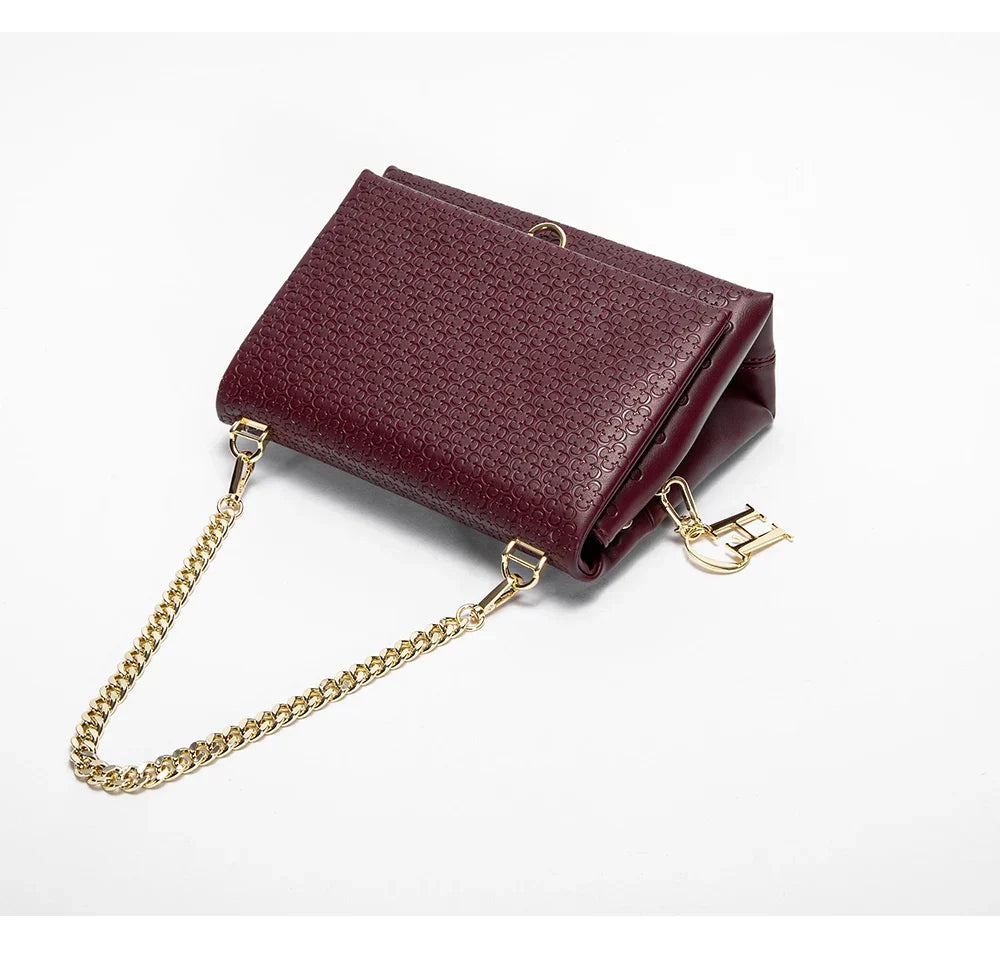 Women's Bag Popular Vintage Style Fashion Classic Printed Female Shoulder Bag Simple and Elegant Basic Ladies Commuting Handbag