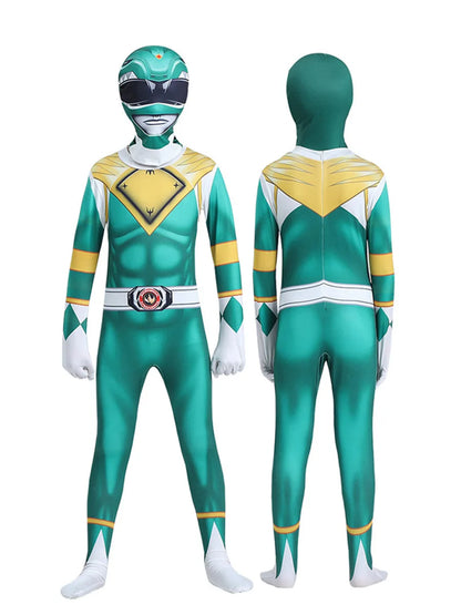Power Samurai Sentai Shinkenger Rangers Costume Superhero Cosplay Halloween Birthday Party Jumpsuit Zentai Suit