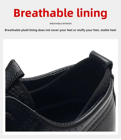 Fashion 2026 Genuine Leather Waterproof Men Safety Shoes Boots Work Sneakers Indestructible Steel Toe Nail Proof Male Footwear