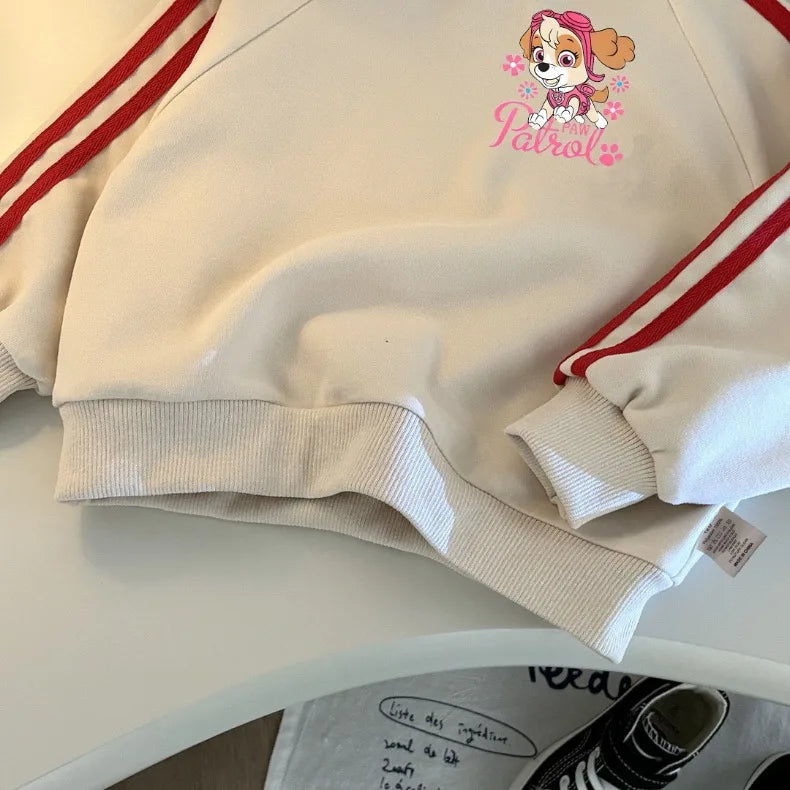 Printed Spring  Grils Clothing Sets Kids Fashion Sport Hoodies and Long Pant Two Piece Set Child Casual Tracksuit New