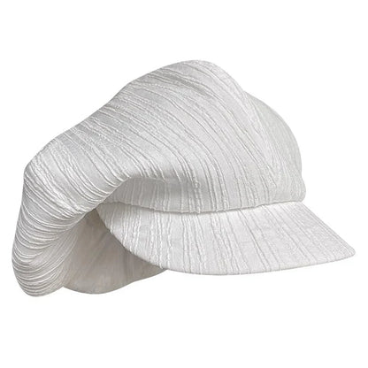 Big Head Newsboy Cap Women Beret Vintage Painter Winter Hats Houndstooth Octagonal Caps Female Bone Male NC36
