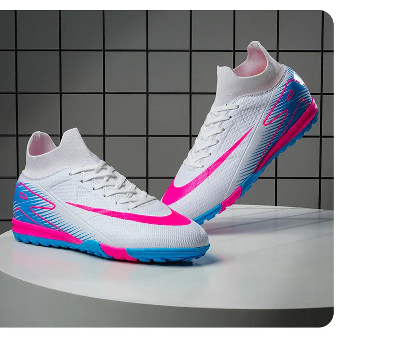 Men New TF Football Boots Original Tenis Casual Male Soccer Shoes Top Quality Ultralight Training Football Shoes Sneakers Sports