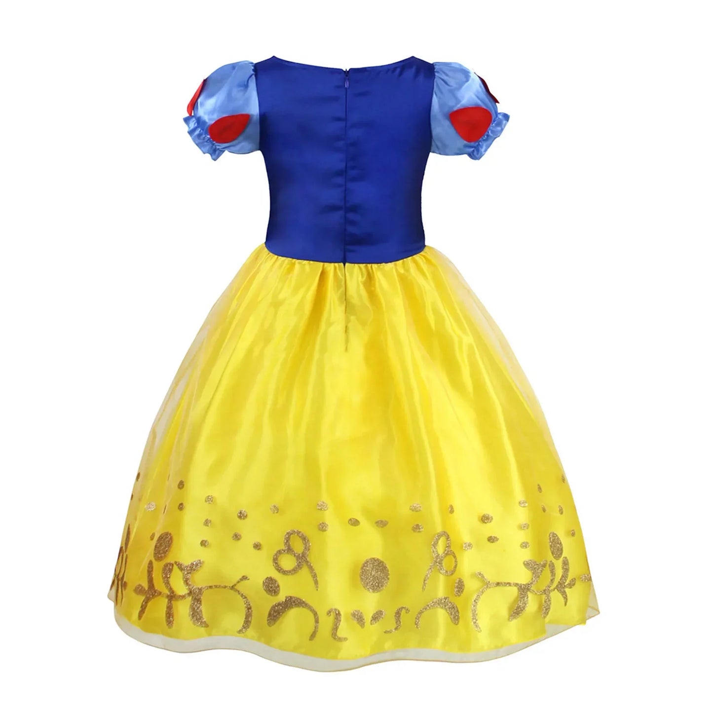 2025 Girls Disney Princess Dress Snow White With Cape Kids Cosplay Halloween Birthday Costumes Children Party Dress 10Y Clothes