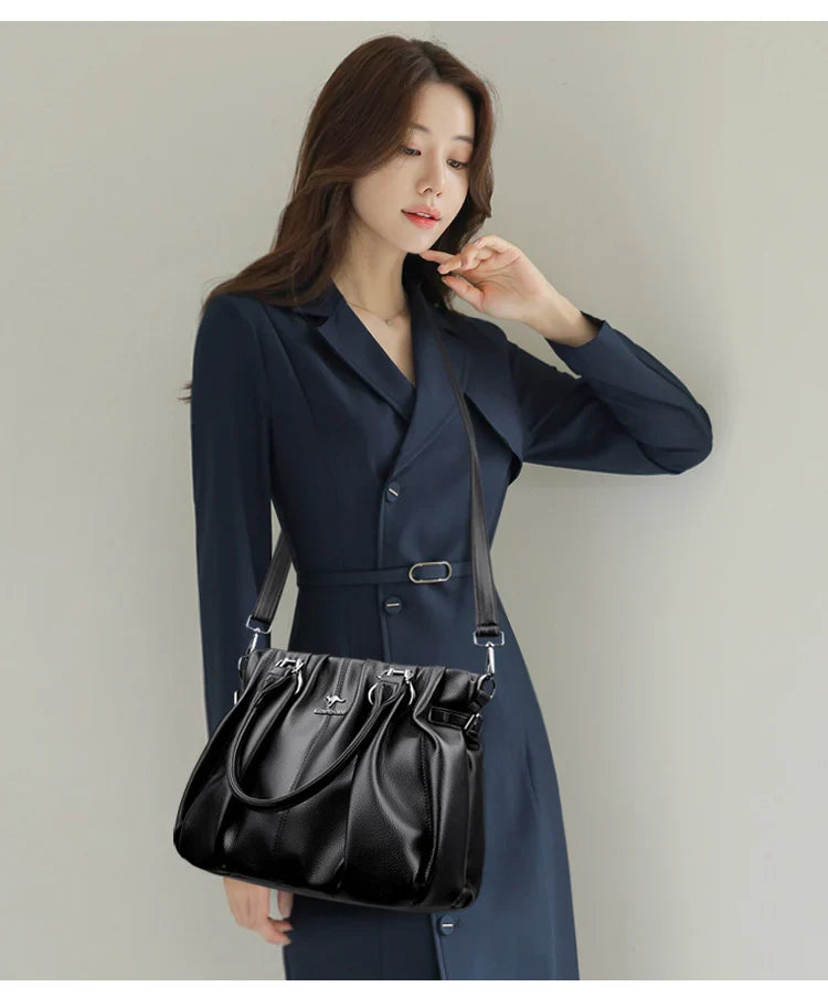 Large Capacity Bags Women's New superior Quality Fashion Shoulder Bag Fashion Versatile Crossbody Tote Bags High quality PU Bag