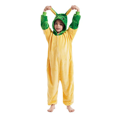 Cartoon Kigurumi For Kids Animal Onesies Children Pyjamas Halloween Cosplay Costumes