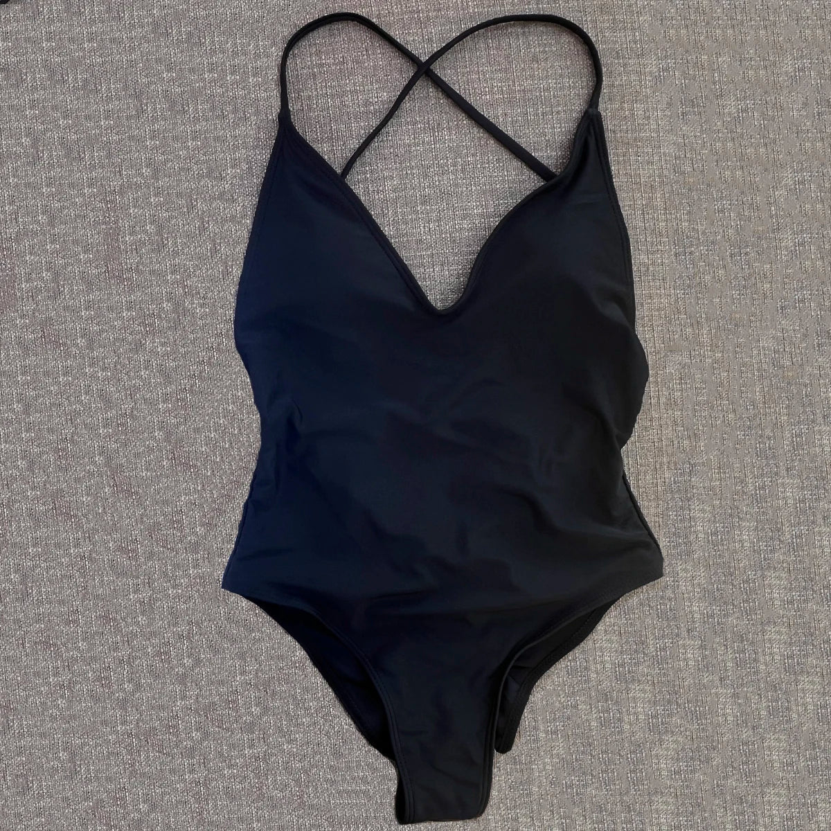 Solid One Piece Swimsuit Women Swimwear 2025 New Bikini Sexy Bodysuit Plus Size Bathing Suit Swimming Suit maillot de bain femme