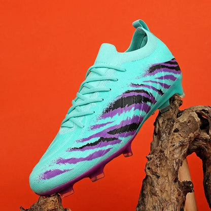 New Men Match Unisex Soccer Shoes Outdoor Adult Cleats Ultralight Football Boots Sport Non-Slip Comfortable Grass High-quality