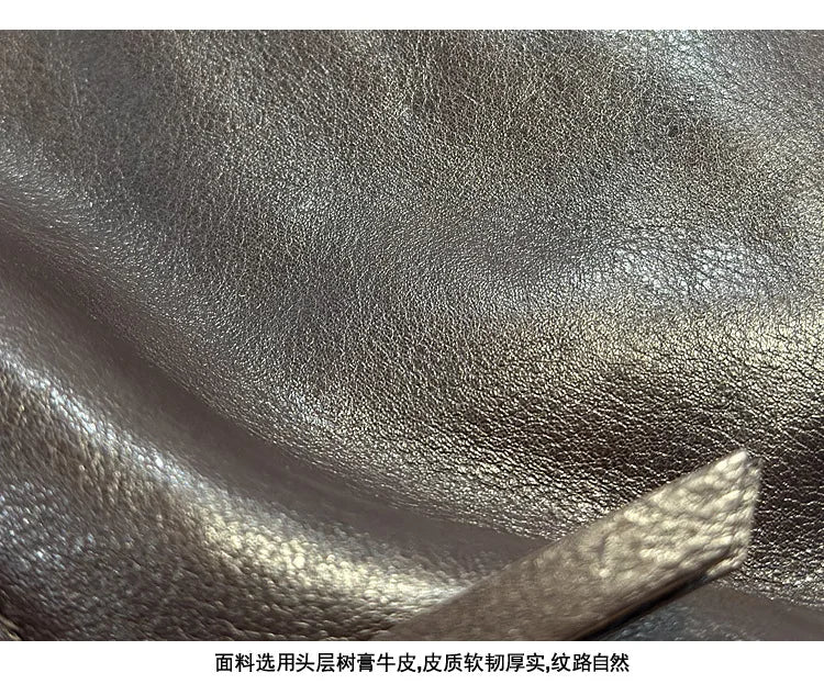 Simple Genuine Leather Women's Shoulder Bags 2026 New Nature Soft Cowhide Solid Color Versatile Crossbody Bags