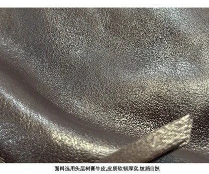 Simple Genuine Leather Women's Shoulder Bags 2026 New Nature Soft Cowhide Solid Color Versatile Crossbody Bags