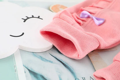 New Spring Autumn Baby Clothes Children Girls Cute Hoodies Pants 2Pcs/Sets Toddler Casual Costume Infant Outfits Kids Tracksuits