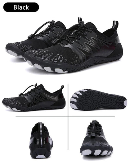 Men Women Barefoot Outdoor Aqua Shoes Couple Quick-drying Wading Beach Swimming Fitness Cycling Sports Water Sneakers