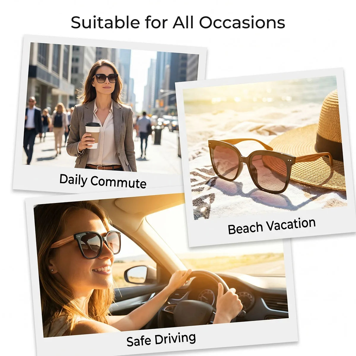Retro Oversized Sunglasses Women Trendy Polarized Fashion Glasses UV400 Protection Luxe Lunette Soleil Femme Lentes De Sol Muje