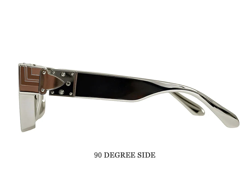 Brand Design Square Sunglass Men Vintage Retro Millionaire Sunglasses Women Thick Frame Fashion Glasses Dropshipping Gafas De So