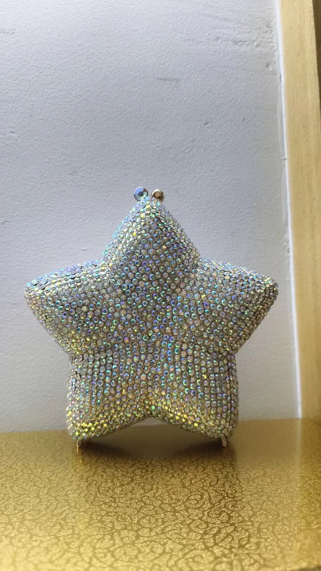 New Rhinestone Clutch Purse Women Elegant Wedding Party Bride Bag Prom Evening Handbag Sparkly Crystal Diamond Birthday Gift