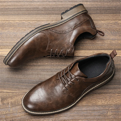 40~46 Leather Shoes Men Fashion Brand Comfortable 2024 Casual Shoes Men