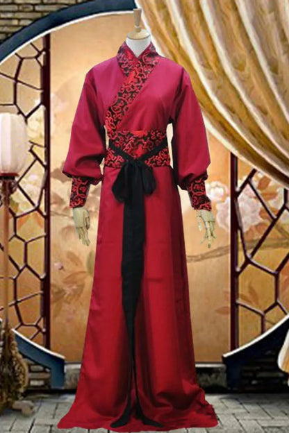 Traditional Chinese Ancient Tang Costume Stage Performance aduation Photoaphy Class orm Men's Women's Hanfu Xiake Boo...