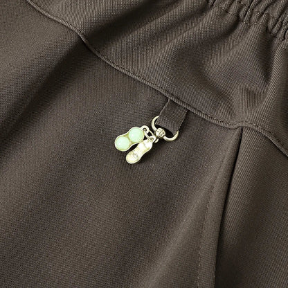 2025 Autumn Fashion Pants Brand Elastic Waist Size Women's Plus Size Thin Pants Casual Office Outdoor Pants