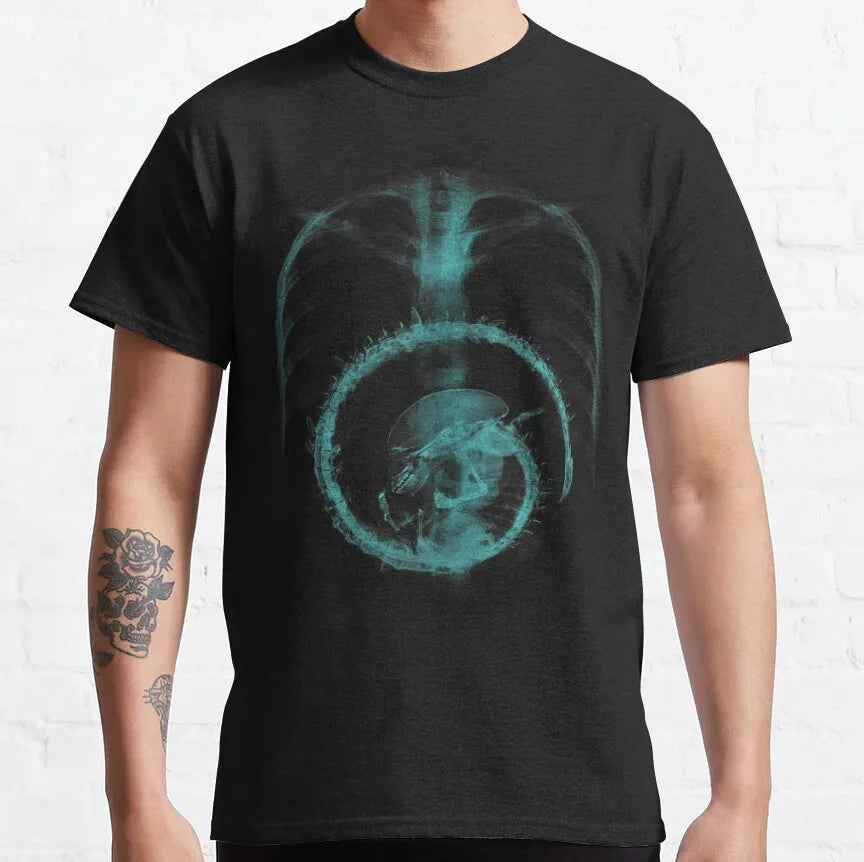 Alien Ellen Ripley 80s Science Fiction Retro Movie Weyland Xenomorph Yutani Prometheus T Shirt 100% Cotton Tees Tops Graphic