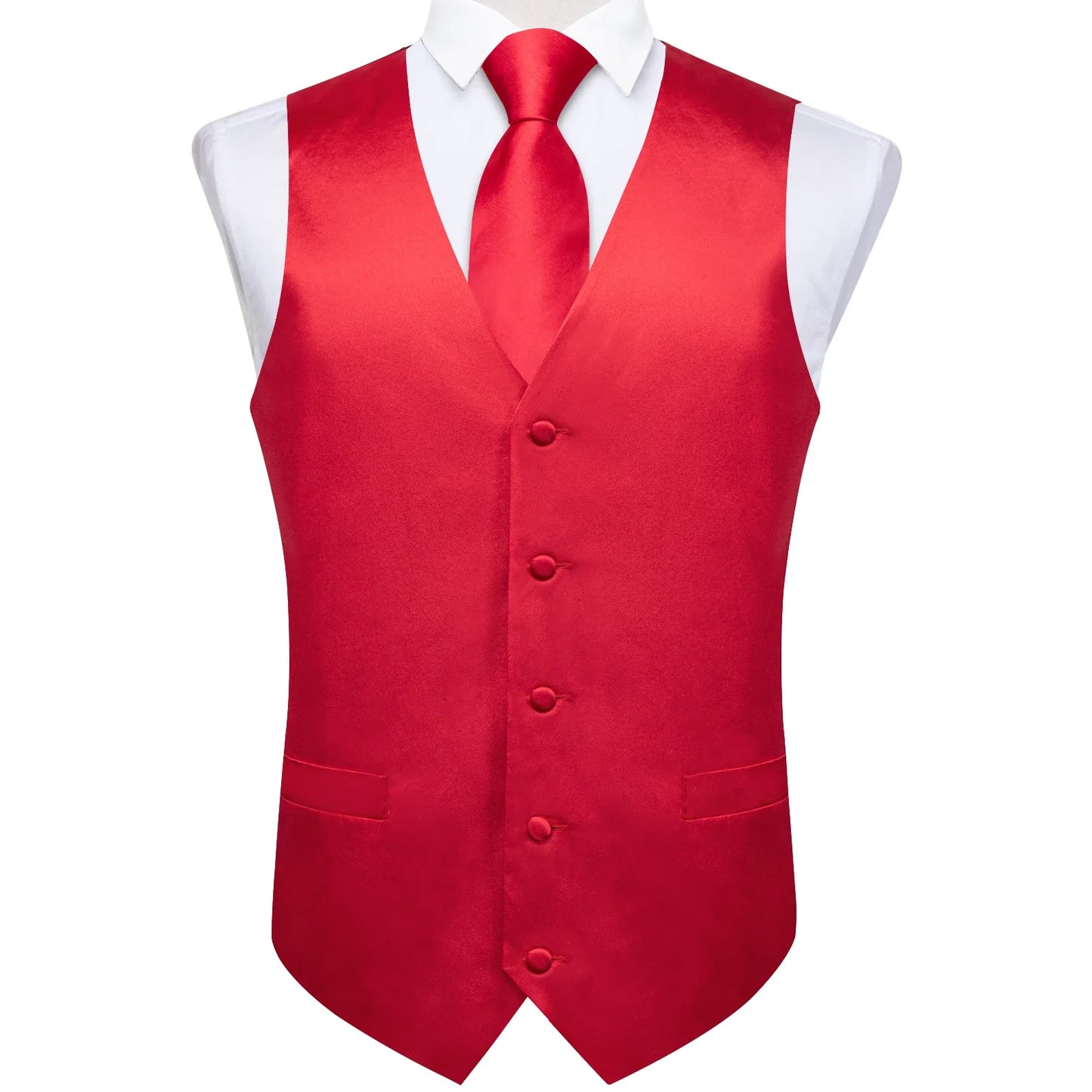 Wedding Party Green Men's Vest Shirt Accessories Fashion chaleco hombre for Man Four Seasons Wear Wholesale Necktie Handkerchief