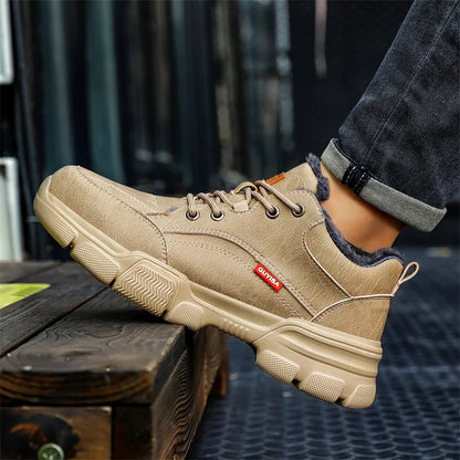 Waterproof Wrok Safety Shoes For Men Summer Breathable Indestructible Boots Non-slip Industrial Construction Shoes Male Footwear