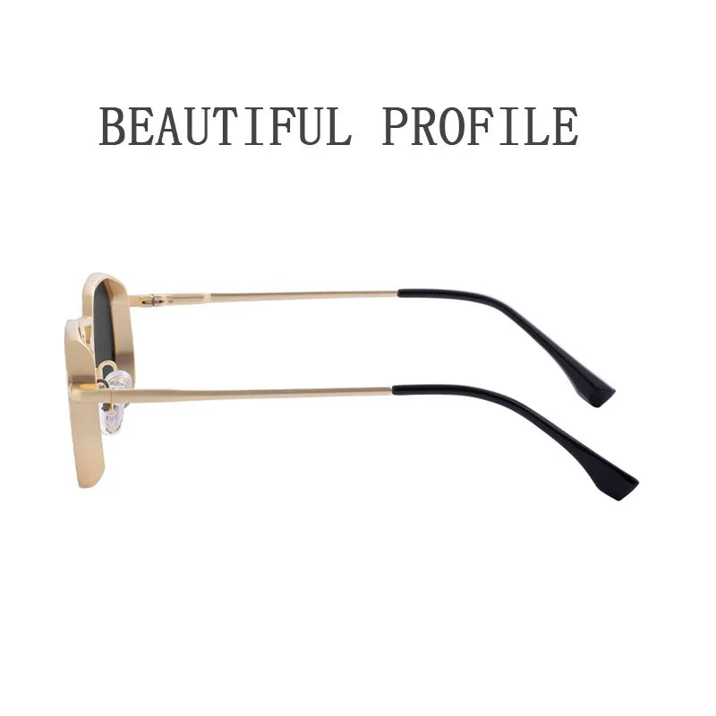 Vintage Steampunk Sunglasses Women 2025 Luxury Retro Punk Sunglass Men Fashion Glasses Gafas De Sol Hombre Lunette Soleil Femme