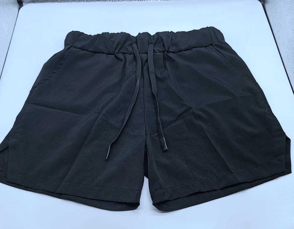 Mens Workout Fitness Shorts Summer Thin Breathable Jogger Shorts Gym Bodybuilding Quick Dry Leisure Running Shorts Soft Touch