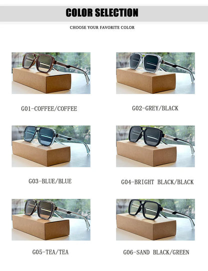 2026 New Square Sunglasses Women Trendy Luxury Fashion Glasses Vintage Sunglass Men Lentes De Sol Mujer Lunette De Soleil Homme