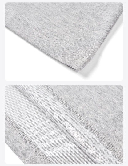 2026 Summer New 【Short Length】Quick-dry T-shirts Men 240gsm Breathable Cool comfortable Tops Plus Size Tees