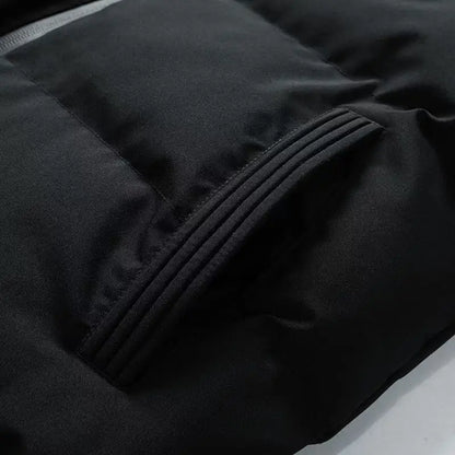 winter thick cotton jacket, outdoor cycling sports warm casual jacket, trendy versatile cotton jacket sweatshirt
