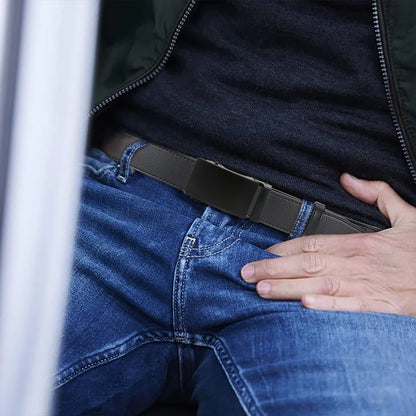 Men's High-quality Buckle Jeans Cowhide Casual Belt Business Denim Belt Men's Fashion Designer 2025 New Style