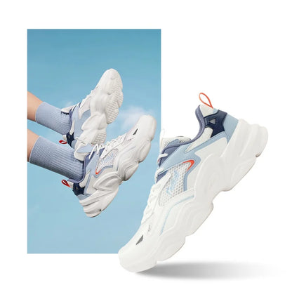 Men Sport Shoes Breathable Stitching Retro Casual Thick Bottom Height Increasing Male Sneakers 672326774