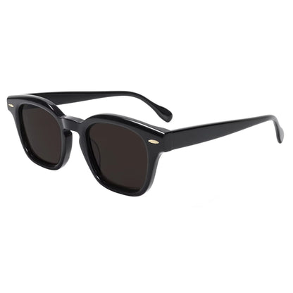 Acetate Sunglasses Vintage Rivet UV400 Non Polarized Lens Unisex High End Designer Sun Glasses Fashion Retro