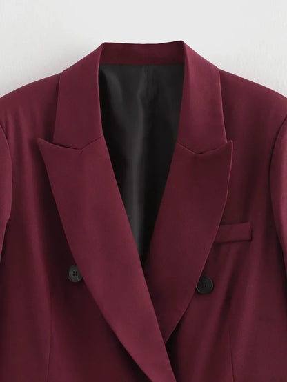 2025 Straight Long Blazers for Women Winter Outerwears Women's Blazer Jackets Streetwear Coat Long Sleeve Blazer Woman