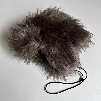 Imitation Fox Hair Bomber Hats for Women Winter Ear Protection Ski Hat Men Warm Windproof Fur Hat  Ear Flap Ushanka Pilot Hats
